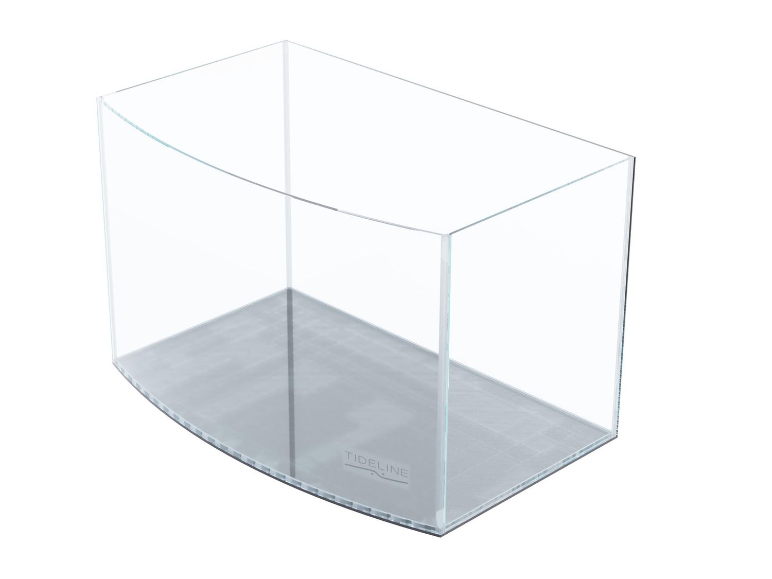 Tideline Studio Bow Front Aquarium, Size: 10.7g