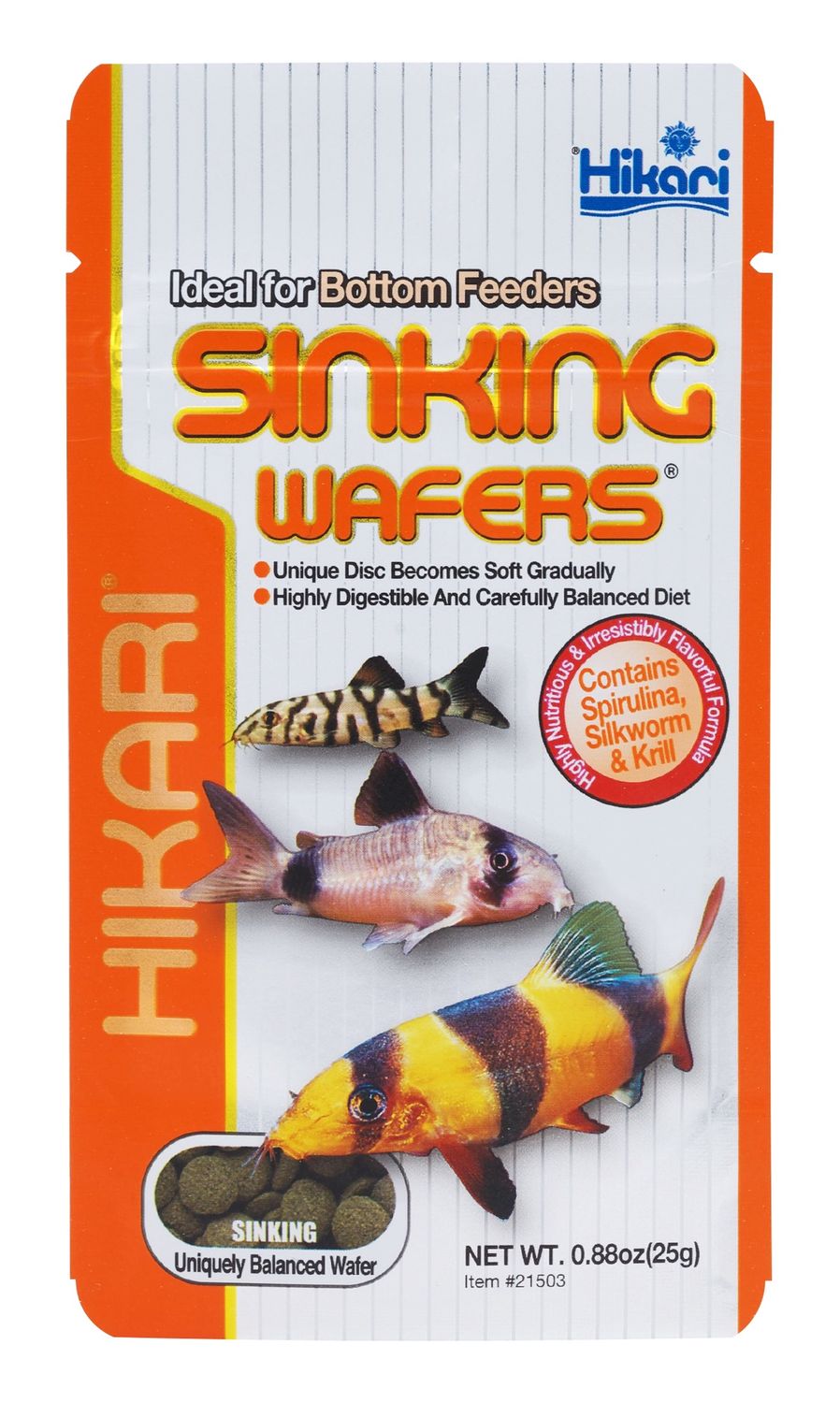 Hikari Sinking Wafers .88oz