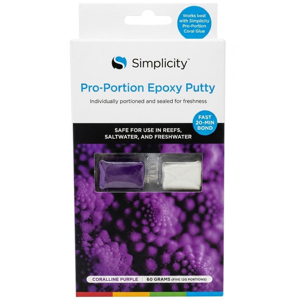 Simplicity Pro-Portion Epoxy – Coraline – 60 Grams (5 Sets)