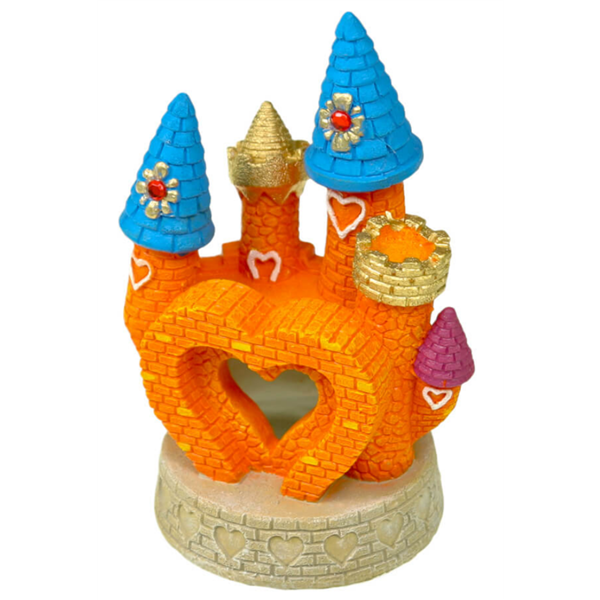 Blue Ribbon Exotic Ornaments - Heart Castle - Small