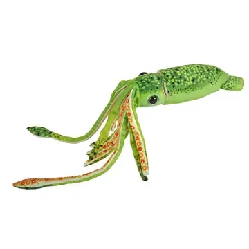 Green Squid Stuffed Animal