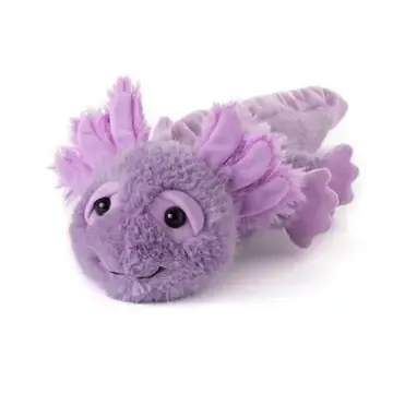 Fuzzlez Purple Axolotl Stuffed Animal