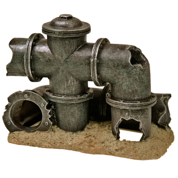 Blue Ribbon Exotic Ornaments Broken Pipes