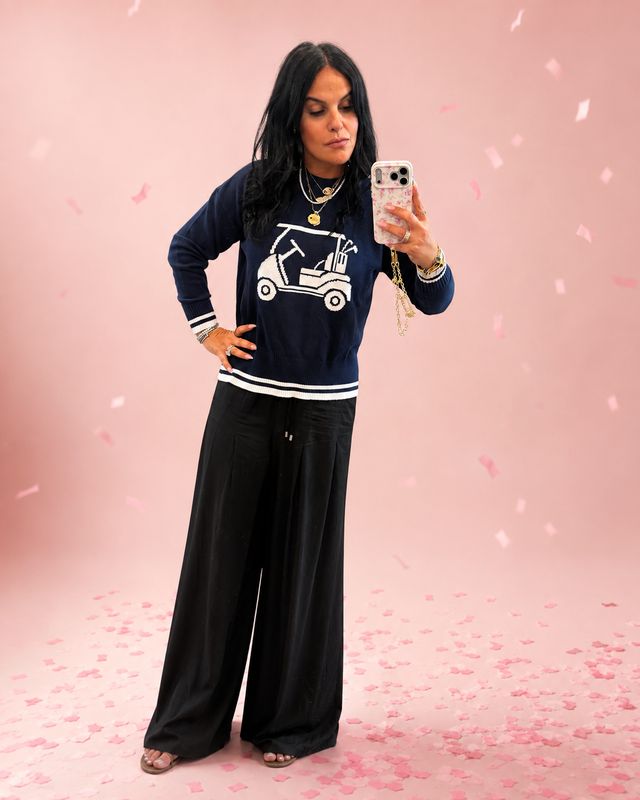Callie Golf Cart sweater