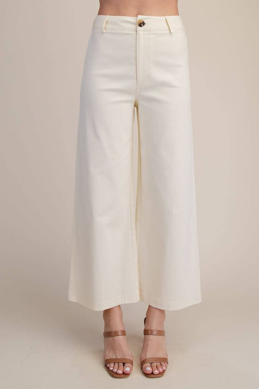 High Waist Wide Pants