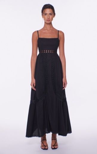 Charlotte Dress Peixoto, Colour: BLACK, Size: XS