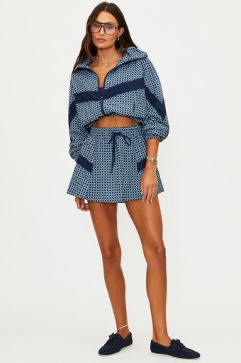 Clyde Skirt Twilight Tides Geo