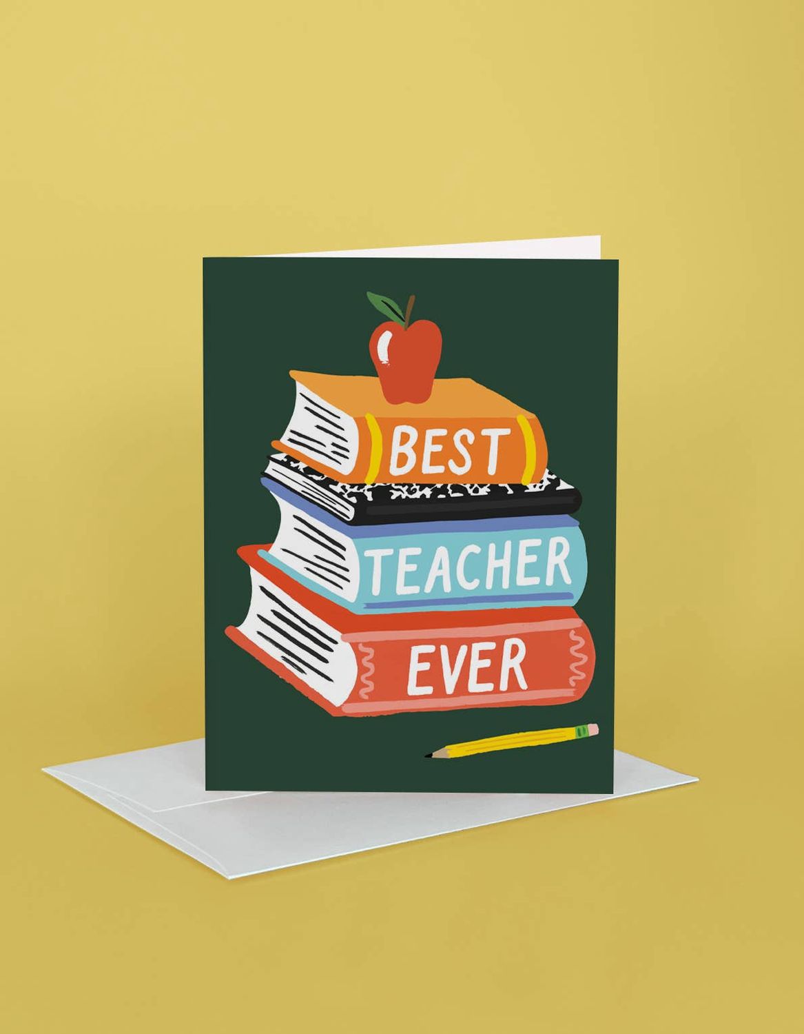 Teacher Appreciation Greeting Card | Stacks