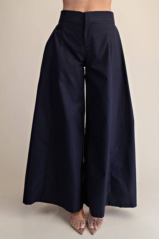 Palazzo Pants A-Line High Waist