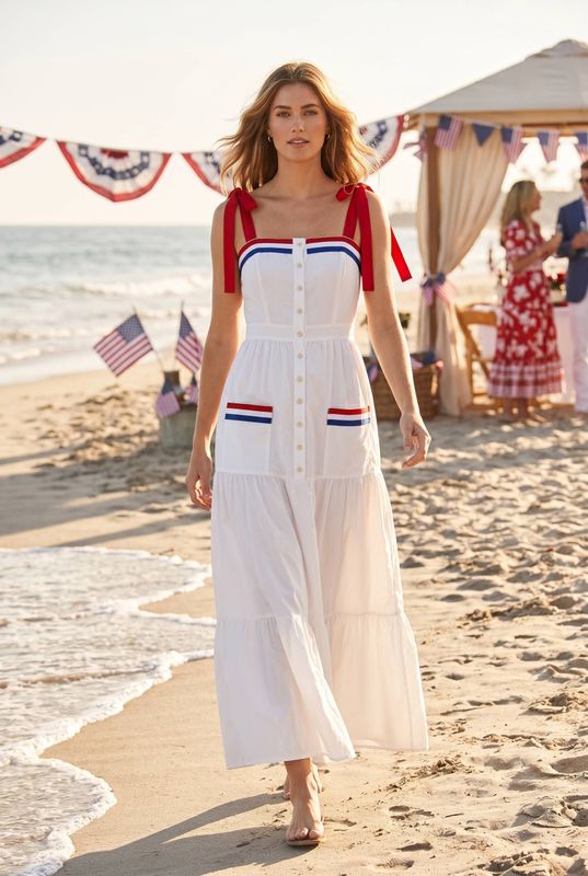 America Maxi Dress