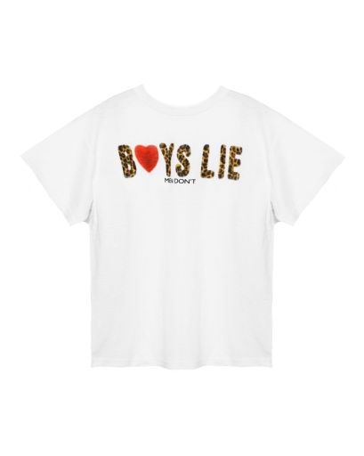 THE CAITLYN CODED BOYFRIEND TEE, Size: S/M