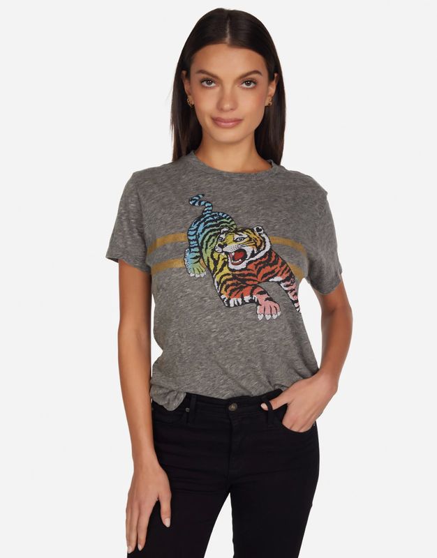 Capri Rainbow Tiger Stripes