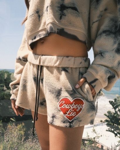 COWBOYS LIE BRUSHED FLEECE BASIC SHORT