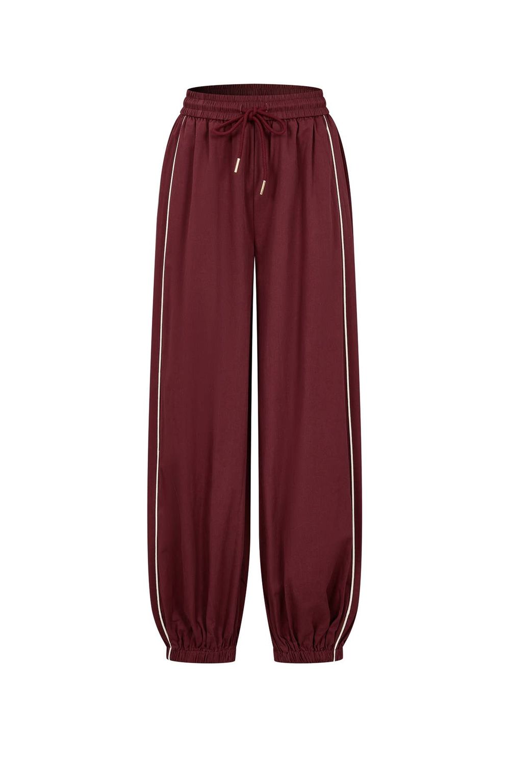 Balloon pants with Piping Detail