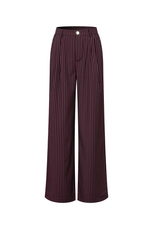 Stripe Wide Leg Pants