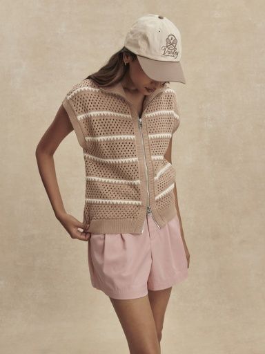 Haney Zip through knit