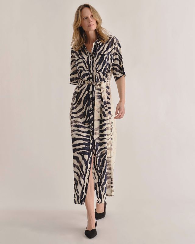 Lucia Dress - Zebra