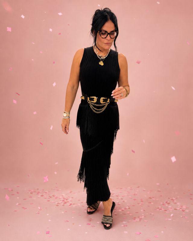 The Fotini fringe maxi dress