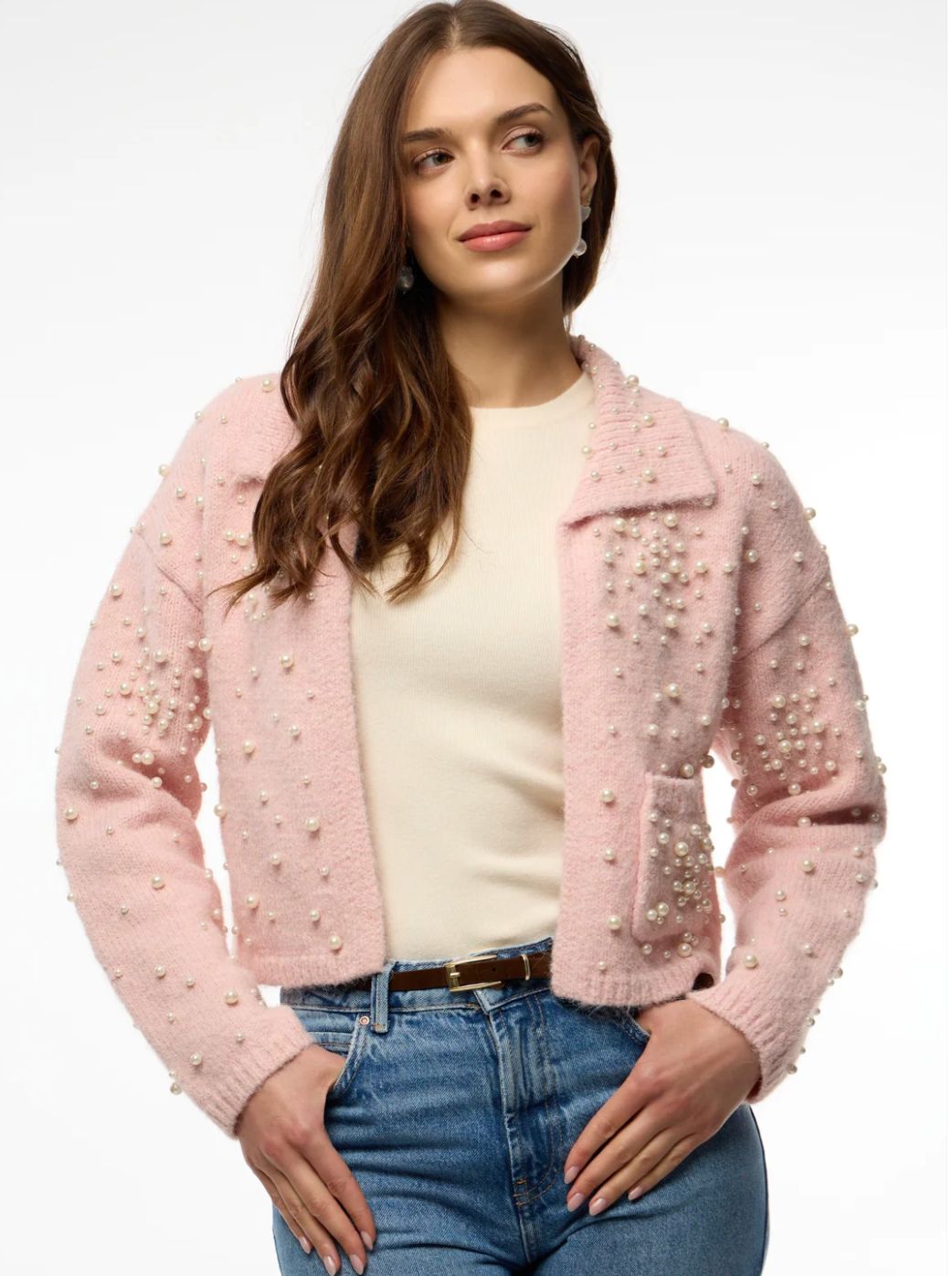 Pearl Cardi