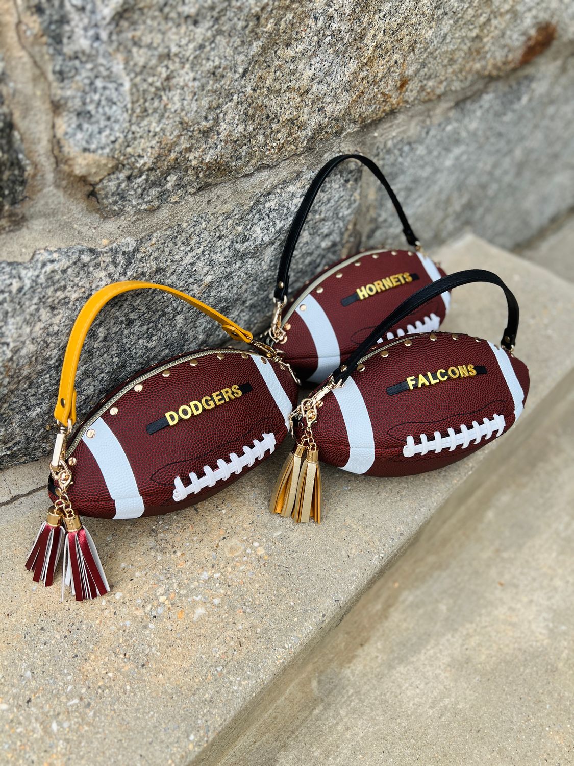 Custom Football Handbags