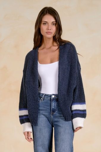 Loose Cardigan Sweater O/S
