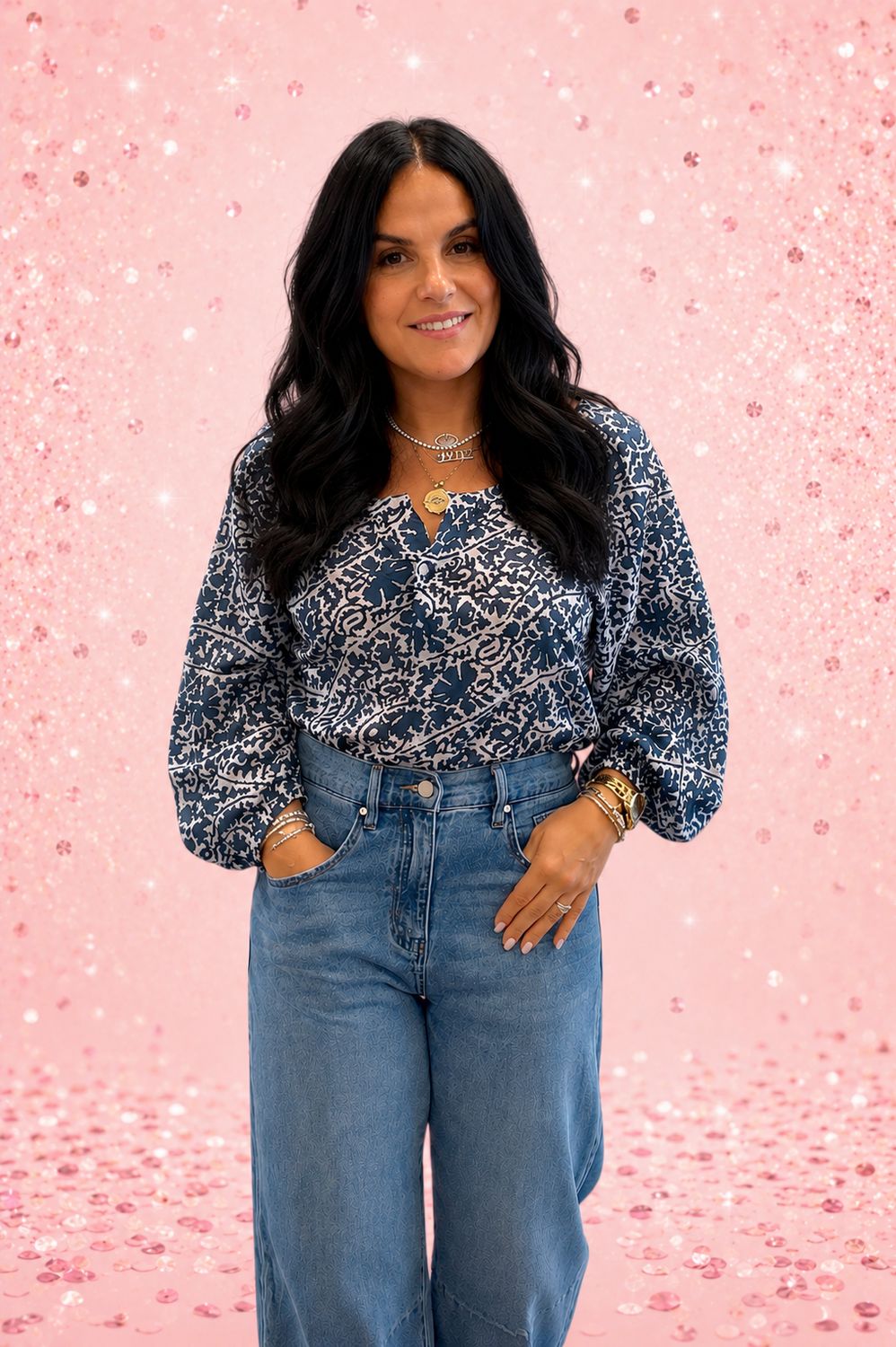 Paisley print shirt