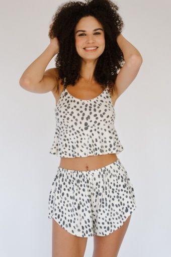 DALMATIAN DARLING TAYLOR TOP