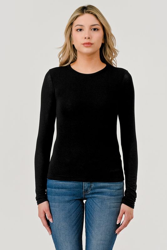 Hacci Long Sleeve Double Layer