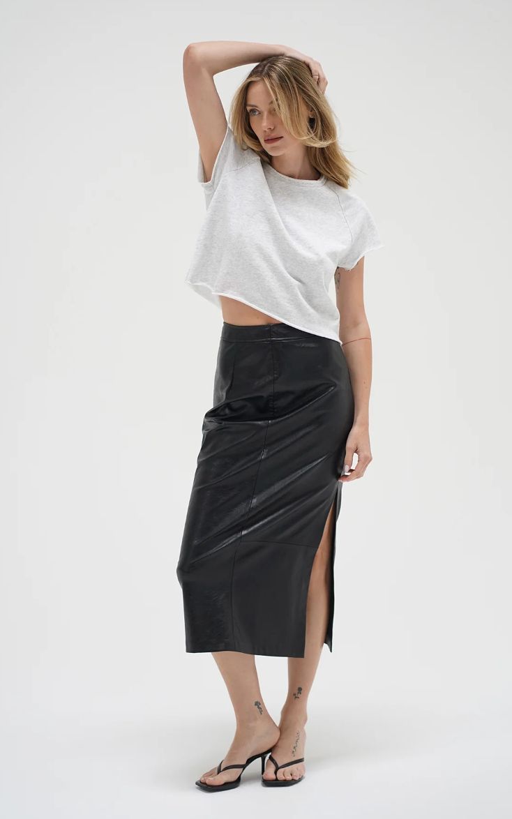 SUMMER TERRY SHORT SLEEVE SWEATSHIRT