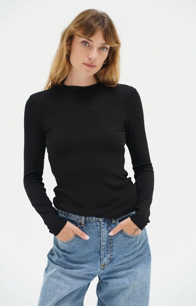 DALSTON RIBBED LONG SLEEVE