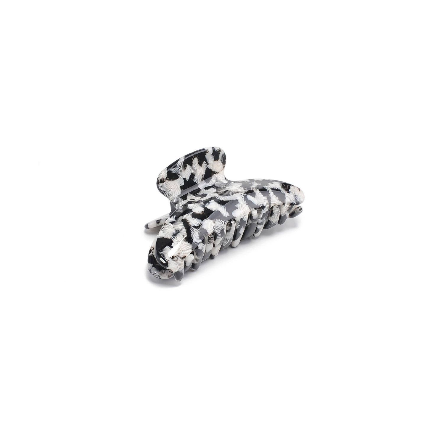 Martina Hair Claw, Color: Black White