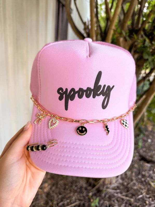 Spooky Light Pink Trucker Hat