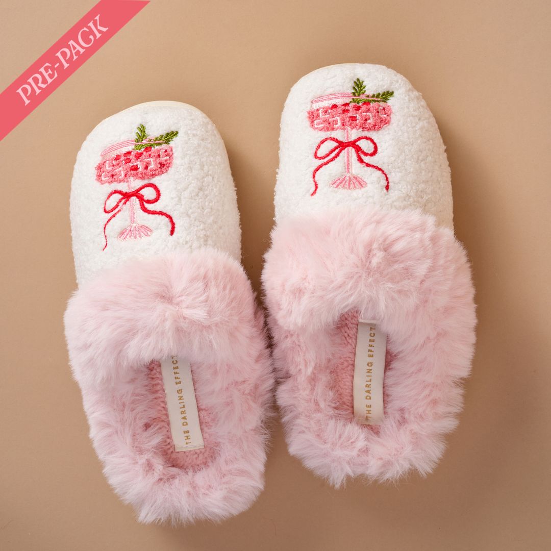 Dreamy Daze Slippers Pre-Pack-Cranberry Cosmo