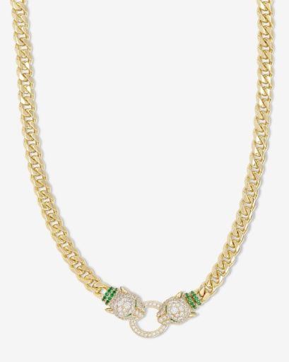 Jaguar Cuban Chain Necklace 6.8mm