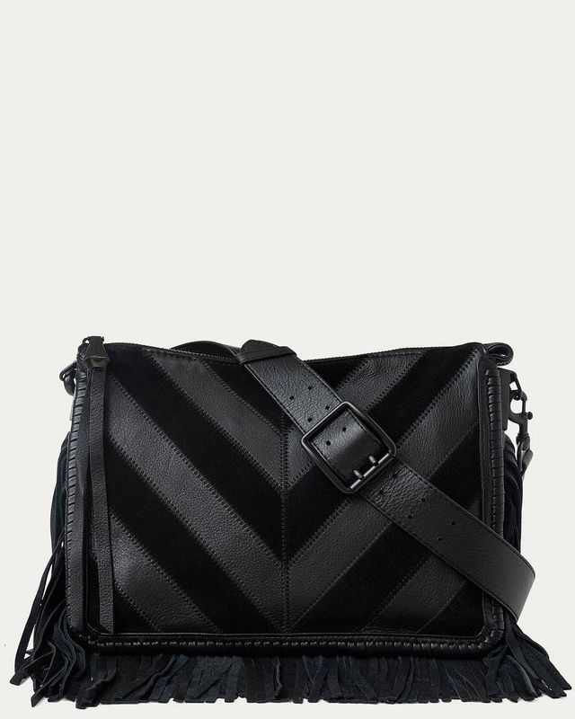 Famous Fringe Large Crossbody