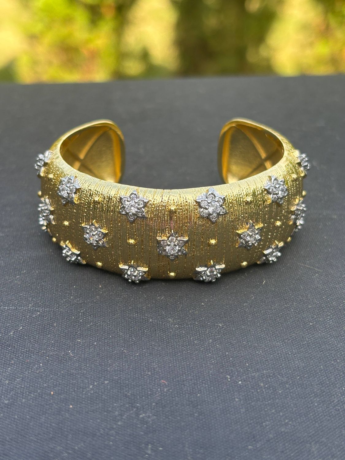 Crystal Star Cuff Bracelet