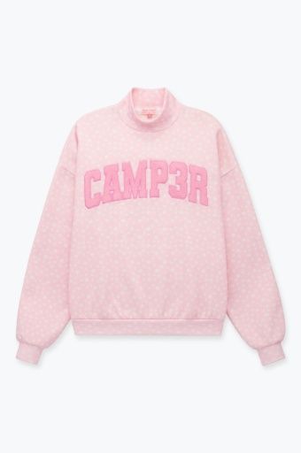 DITSY DAISY MOCKNECK SWEATSHIRT