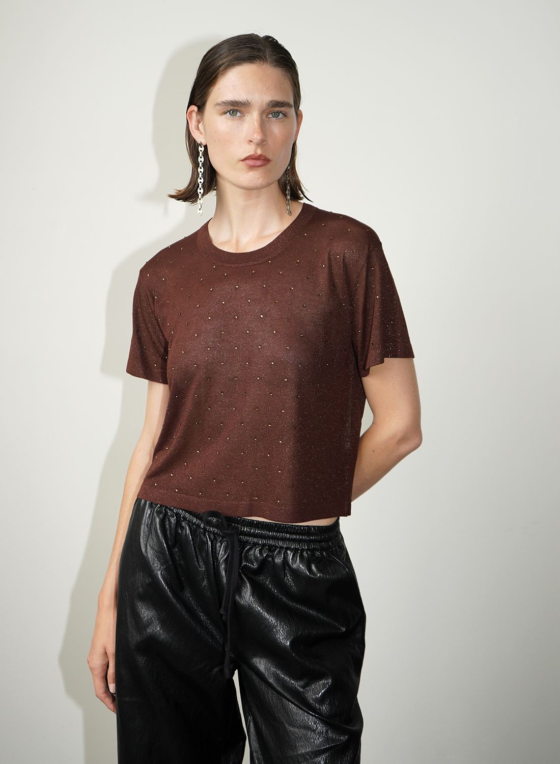 Halo Rhinestone Top