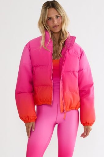 jojo puffer jacket, Size: XS
