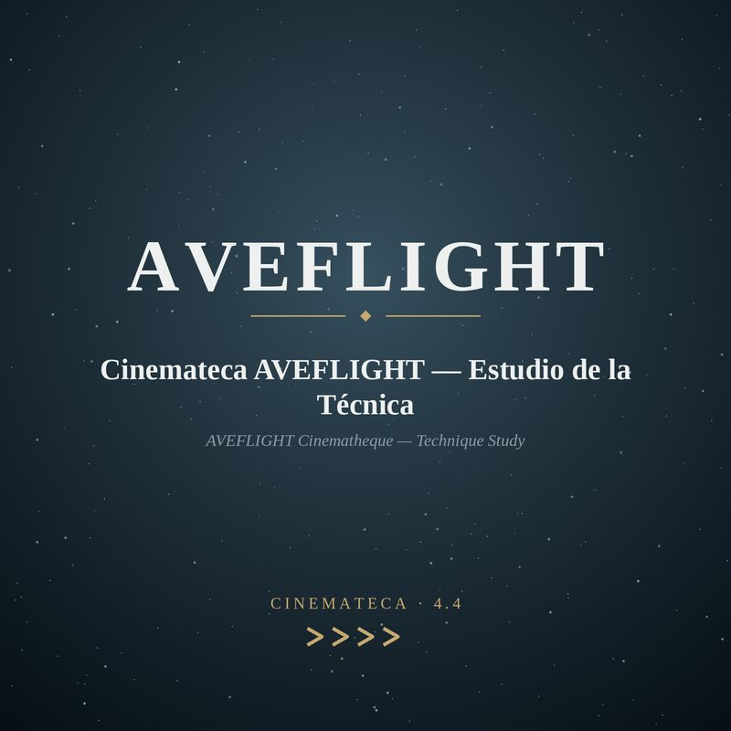 AVEFLIGHT Cinematheque — Technique Study 4.4