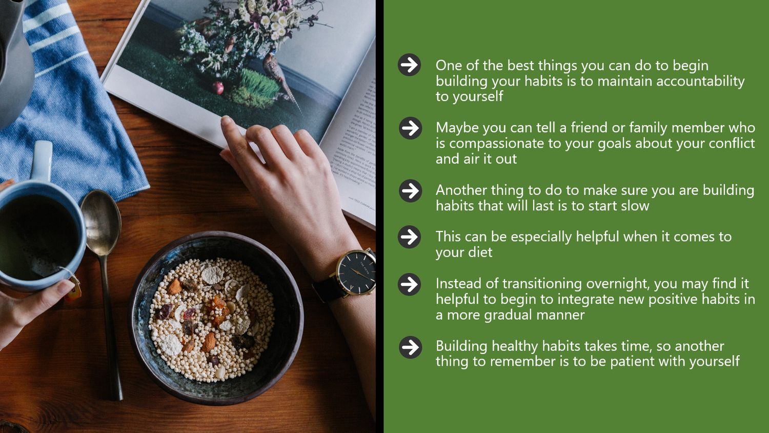 Vegan Lifestyle Video Training – Part 6: Building New Habits
