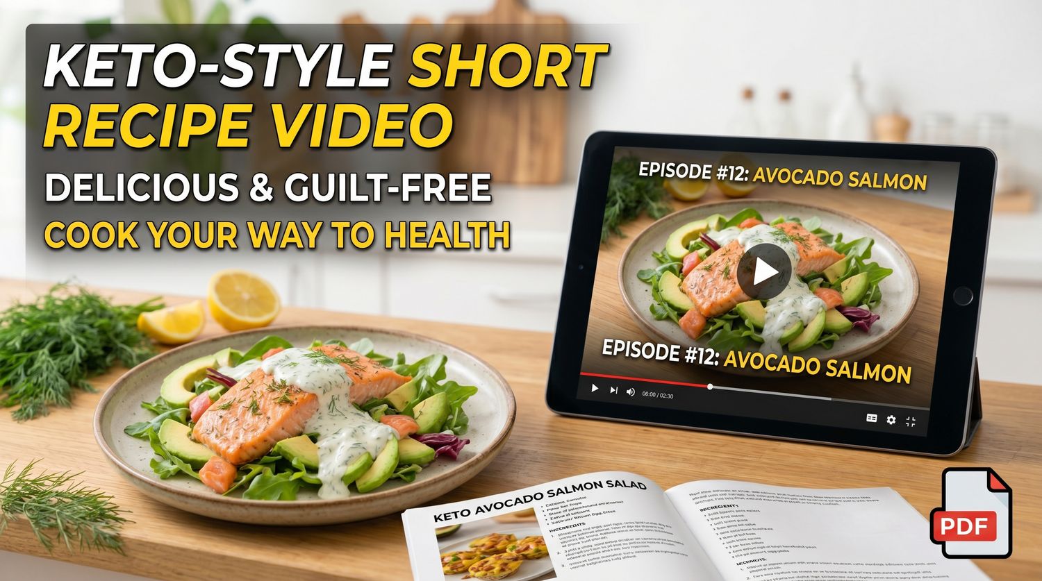 Keto-Style Short Recipe Video - Part 5: Peanut Burger