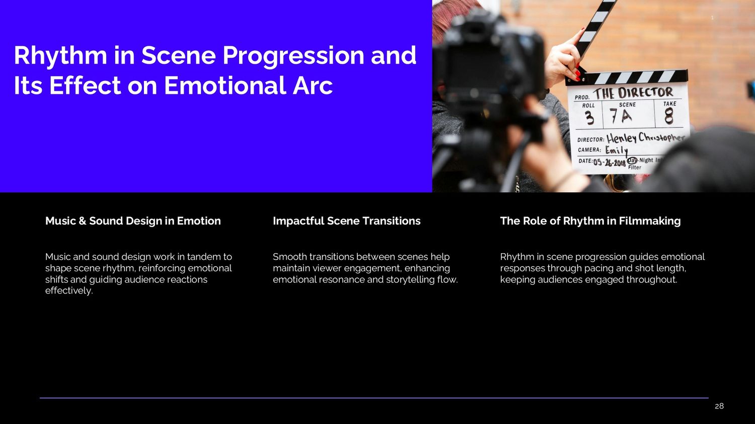 Cinematic Narrative Lab – Part 028: Rhythm in Scene Progression and Its Effect on Emotional Arc