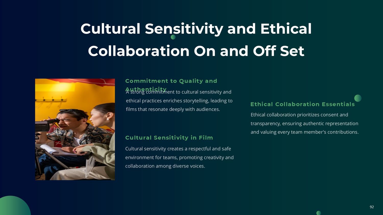 Cinematic Narrative Lab – Part 092: Cultural Sensitivity and Ethical Collaboration On and Off Set