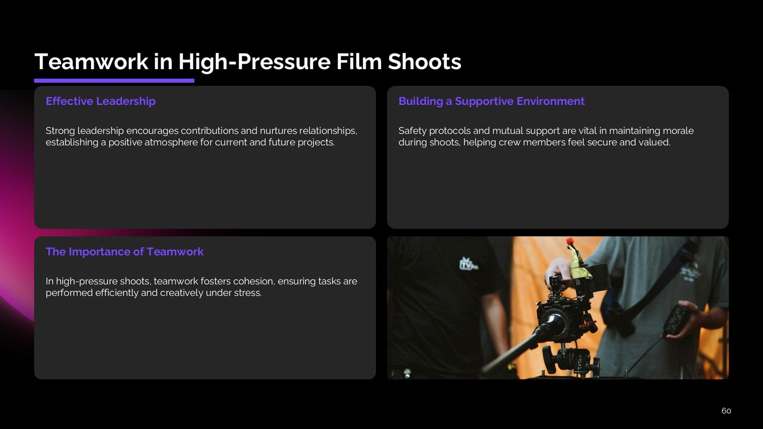 Cinematic Narrative Lab – Part 060: Case Study: Teamwork in Challenging and High-Pressure Film Shoots