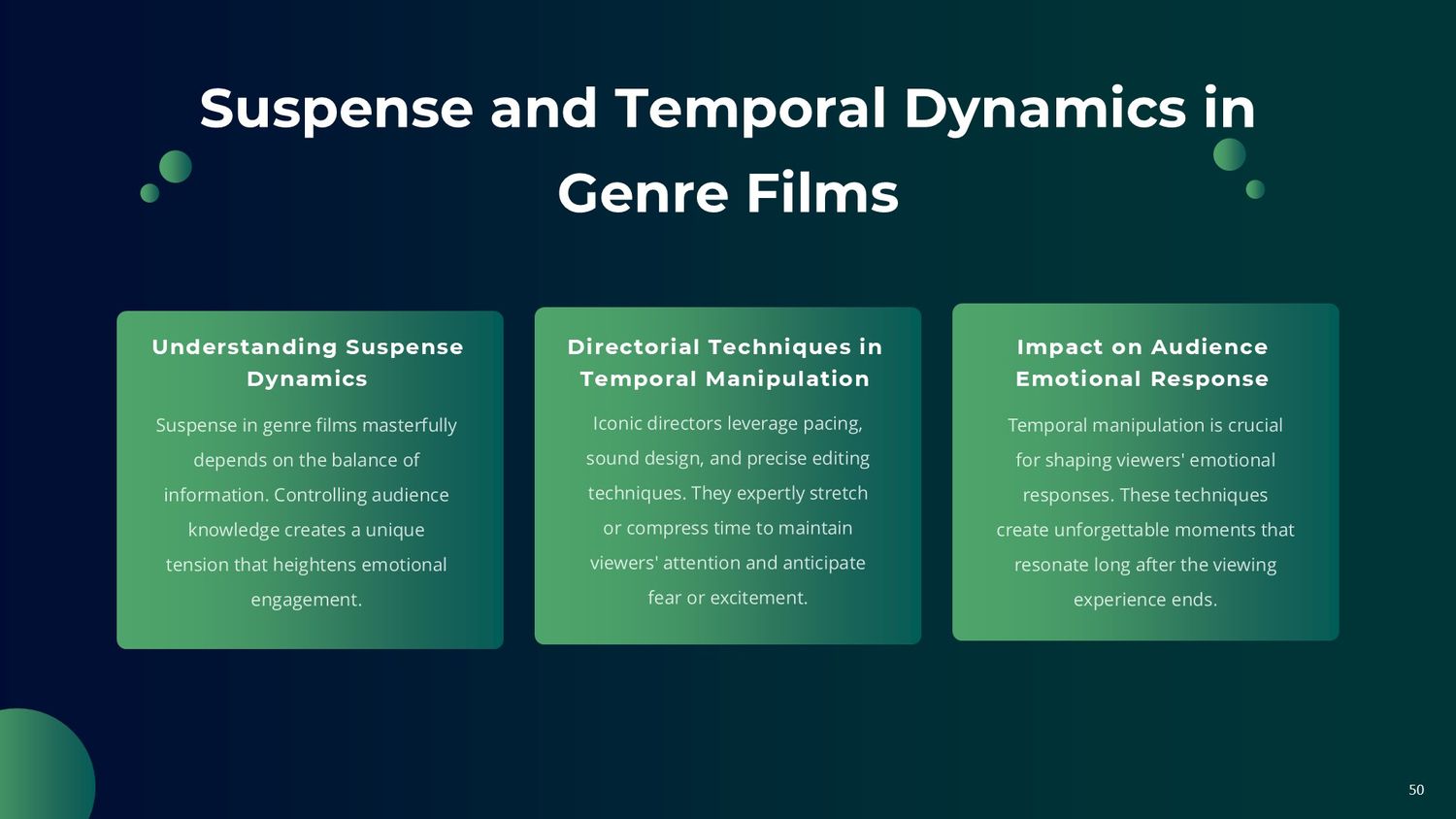 Cinematic Narrative Lab – Part 050: Case Study: Suspense and Temporal Release in Well-Known Genre Films