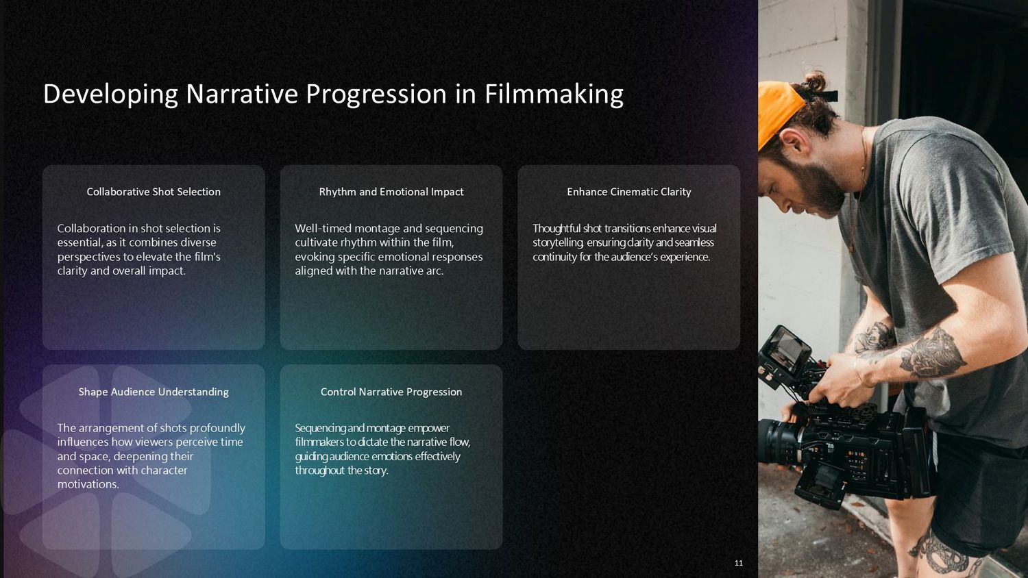 Cinematic Narrative Lab – Part 011: Developing Narrative Progression Through Shot Sequencing and Montage