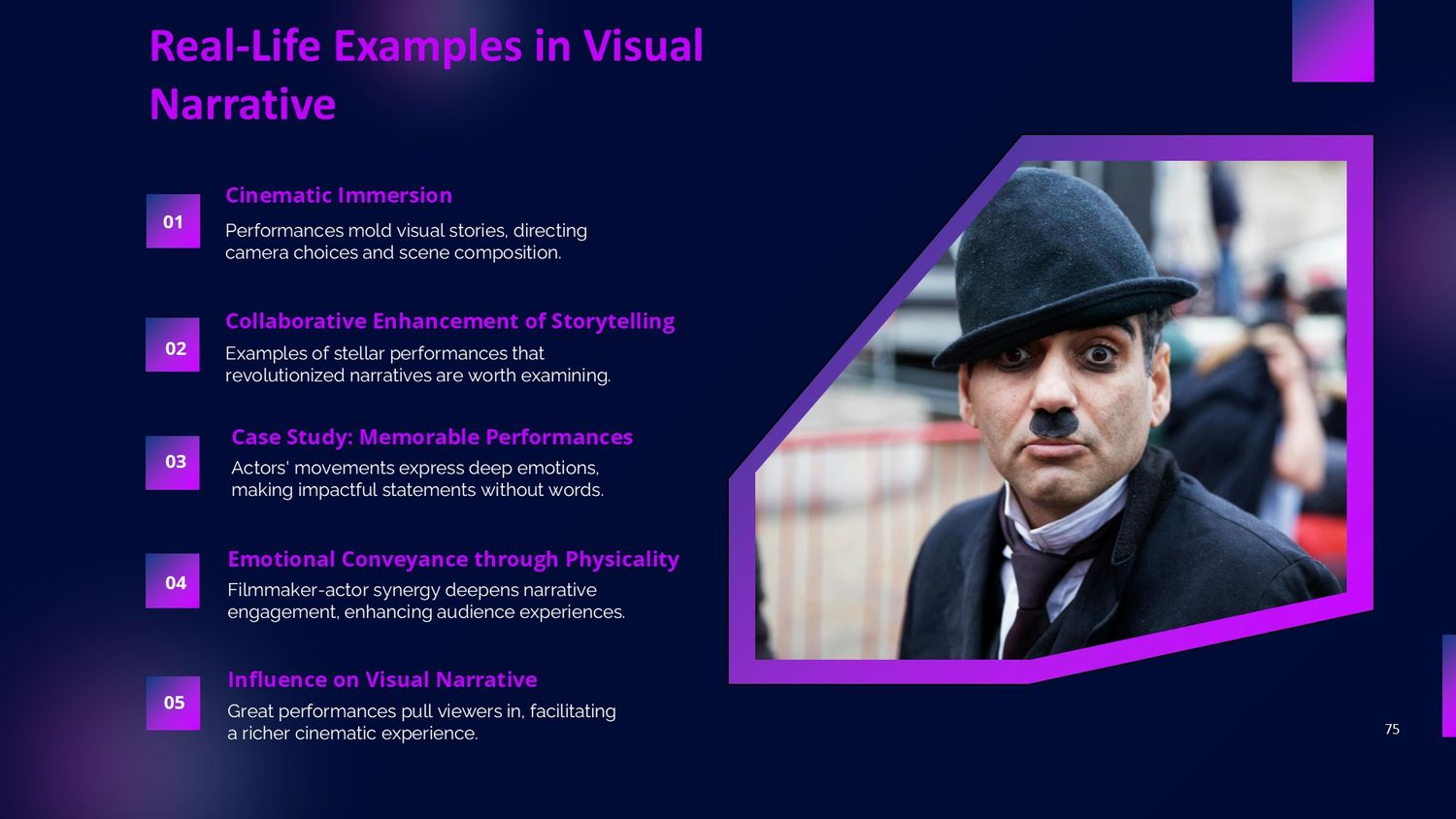 Cinematic Narrative Lab – Part 075: Real-Life Examples: Great Performances That Elevated Visual Narratives