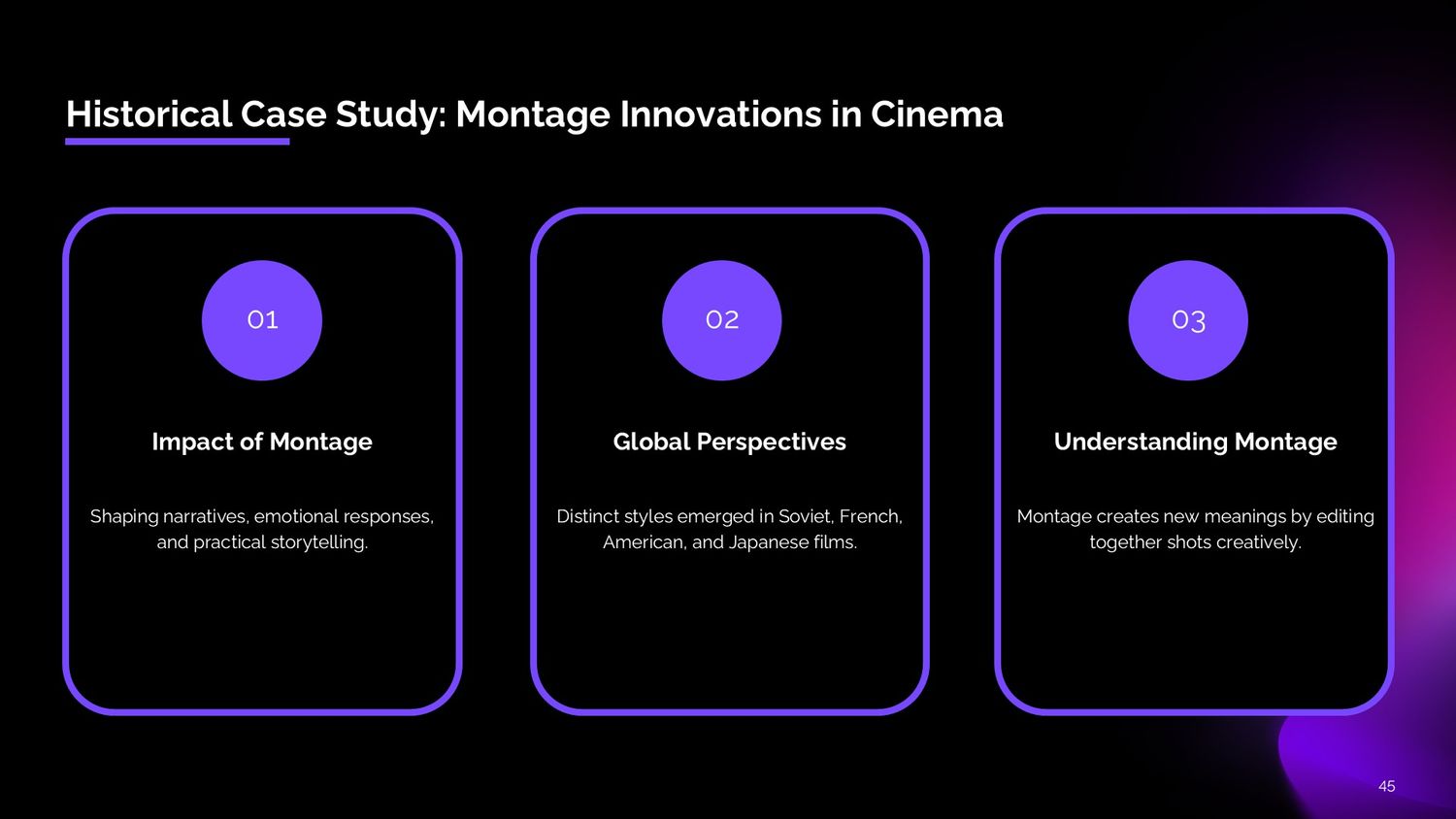 Cinematic Narrative Lab – Part 045: Historical Case Study: Montage Innovations in International Cinema