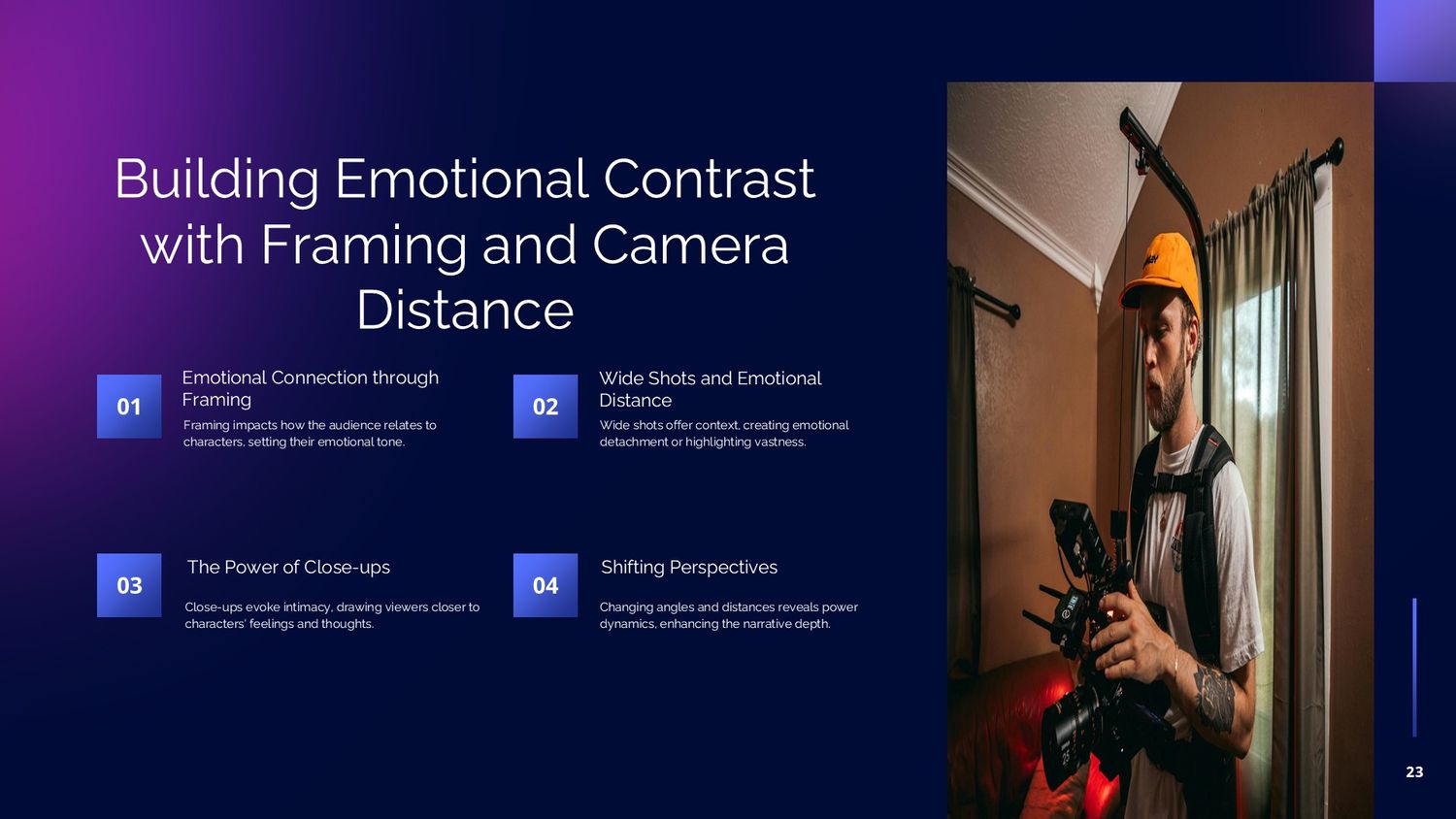 Cinematic Narrative Lab – Part 023: Building Emotional Contrast with Framing and Camera Distance